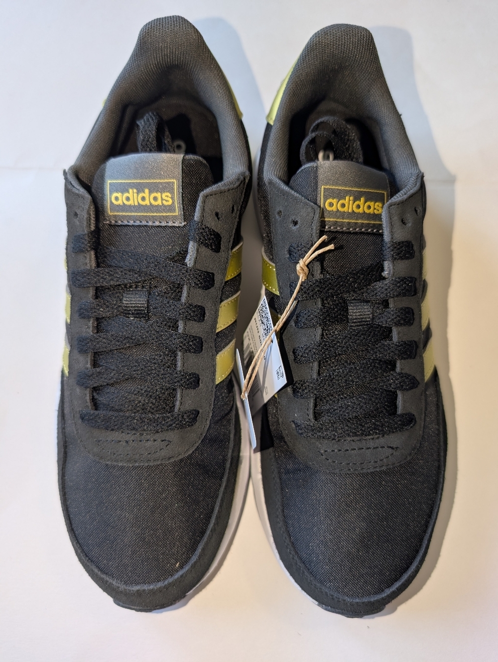 Adidas Run 60s 2.0 Sneakers Black&Gold NWT Womens 8